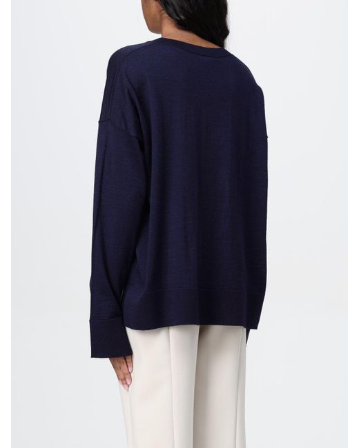 Maglia A Girocollo Basic di Roberto Collina in Blue