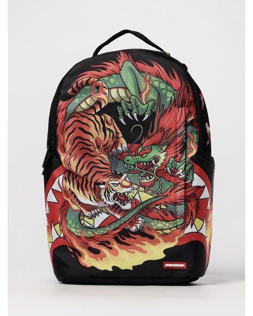 Sprayground Red Backpack for men