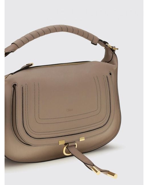 Chloé Brown ChloÉ Marcie Small Ledertasche