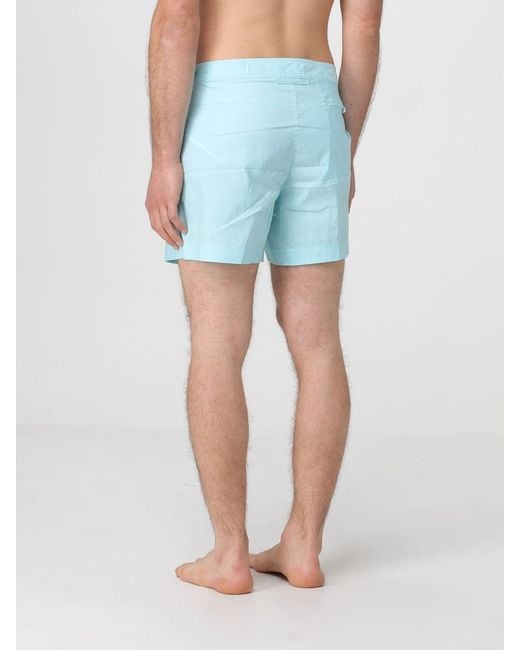 Tom Ford Blue Polyester Swimsuit for men