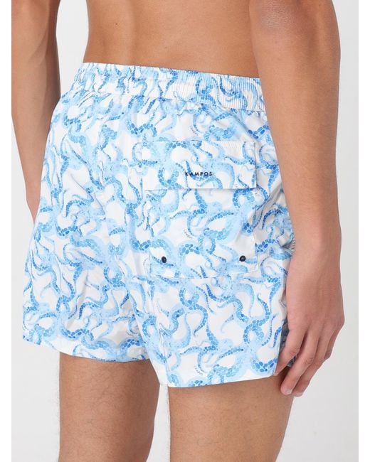 Kampos Blue Swimsuit for men