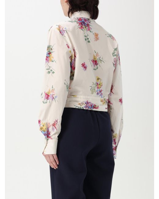 Camicia Cropped di Liu Jo in White
