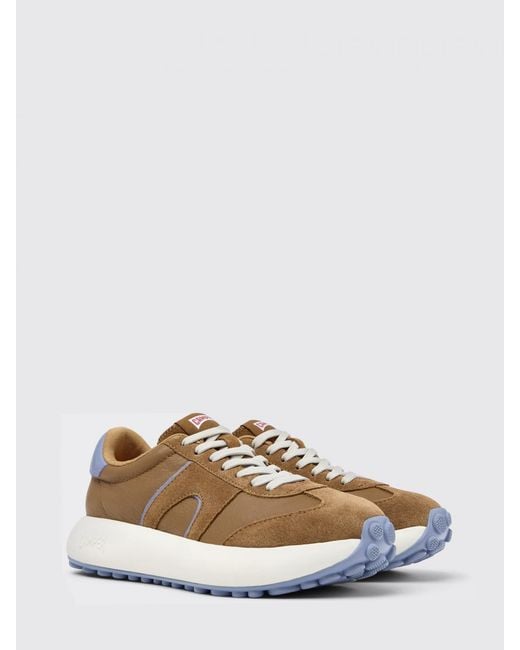 Camper White Pelotas Athens Leather Sneakers