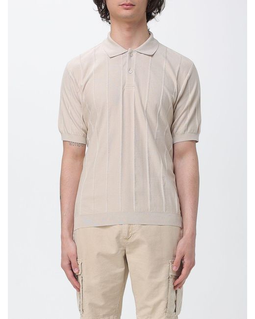 Paul & Shark Natural Paul &Amp Shark Cotton Knit Polo Shirt for men