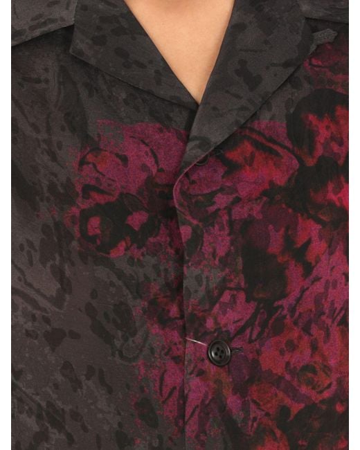 Y's Yohji Yamamoto Black Hemdbluse Damen