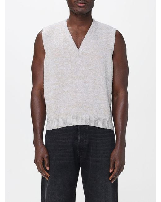 Maison Margiela Blue Waistcoat for men
