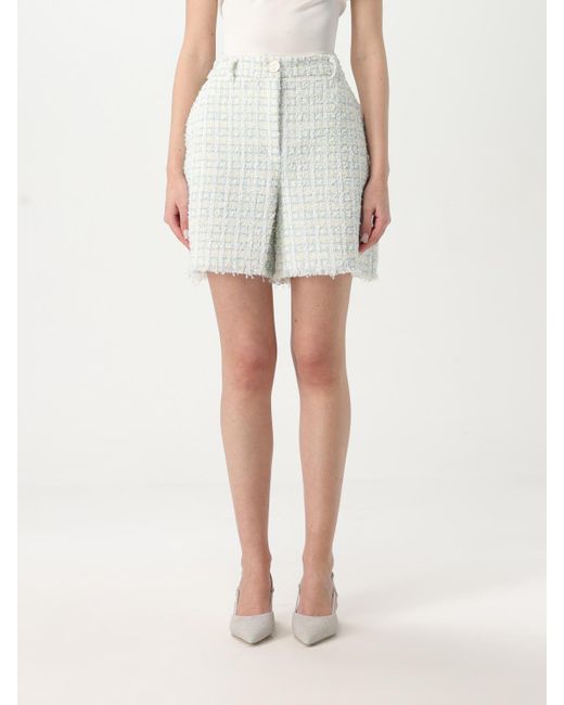 Karl Lagerfeld Natural Tweed Shorts