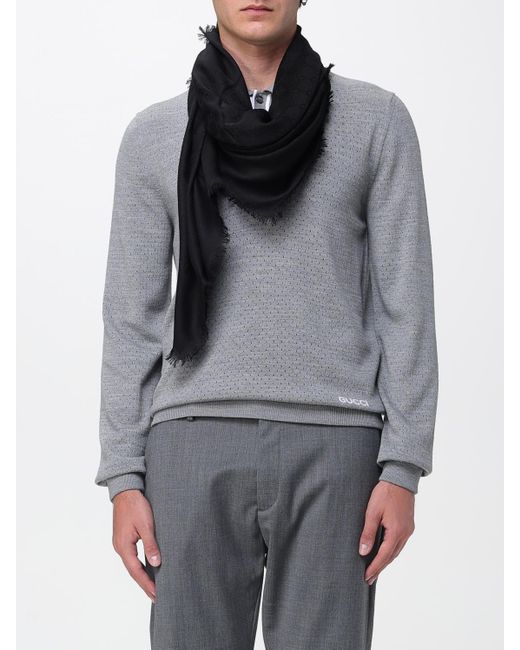 Gucci Black Scarf for men