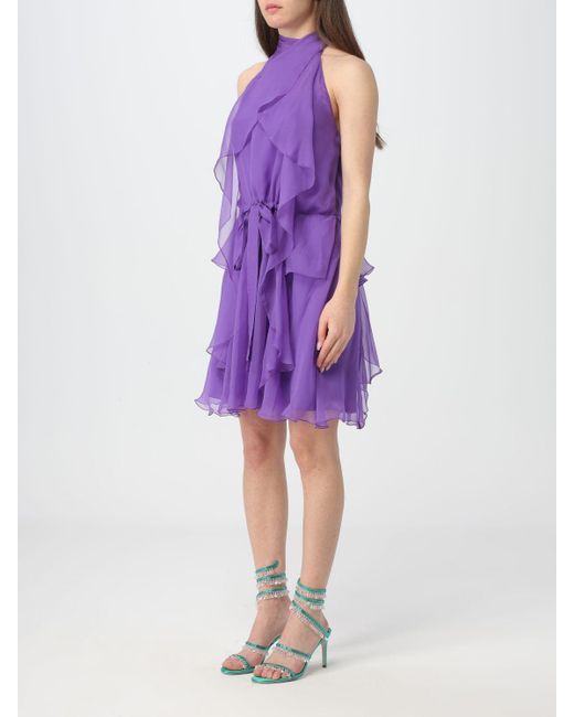 Vestido Alberta Ferretti de color Purple
