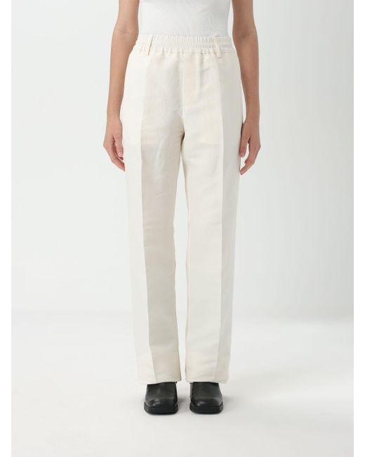 Pantalone di Burberry in White