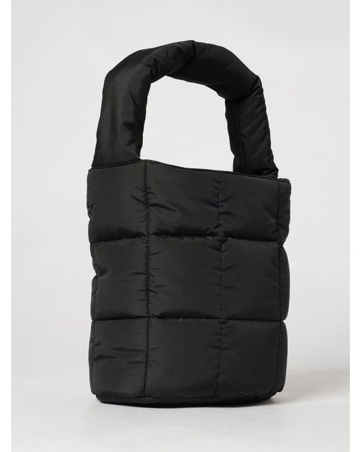 Marni Black Quilted Nylon Bucket Bag