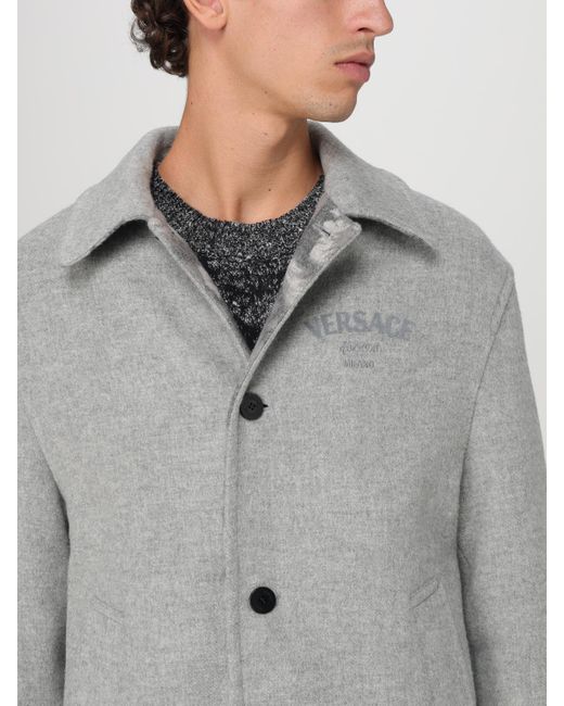 Versace Gray Jacket for men
