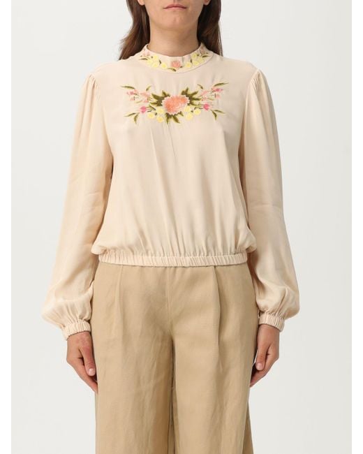 Top Mujer Twinset de color Natural