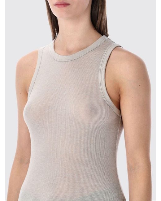 James Perse Blue Slim Fit Off-The-Shoulder Cotton And Cashmere Top