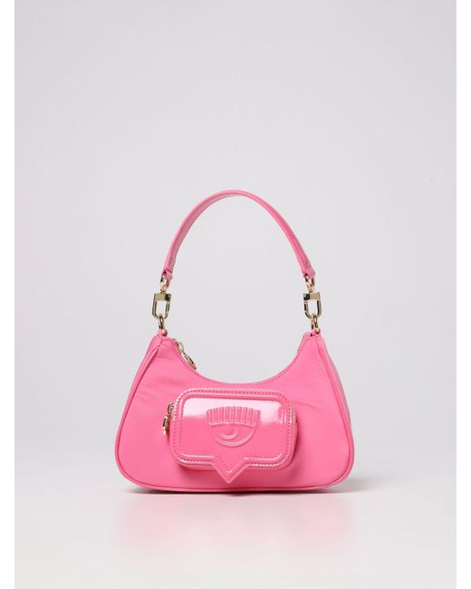 Chiara Ferragni Synthetic Nylon Bag in Pink | Lyst