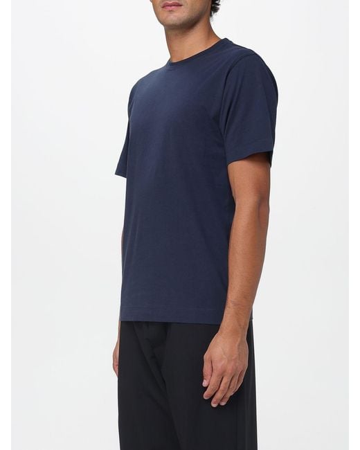 T-Shirt Basic di Dries Van Noten in Blue da Uomo