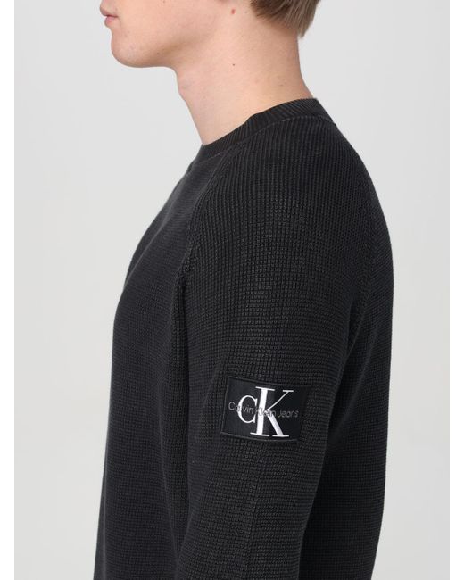 Ck Jeans Black Sweatshirt for men
