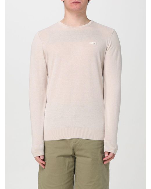 Calvin Klein Natural Sweater for men