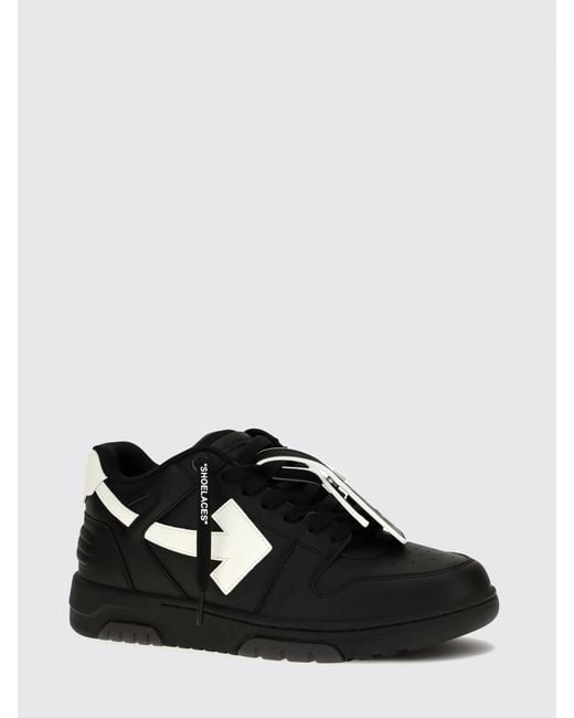 Off-White c/o Virgil Abloh Black Bicolor Out Of Office Sneakers for men