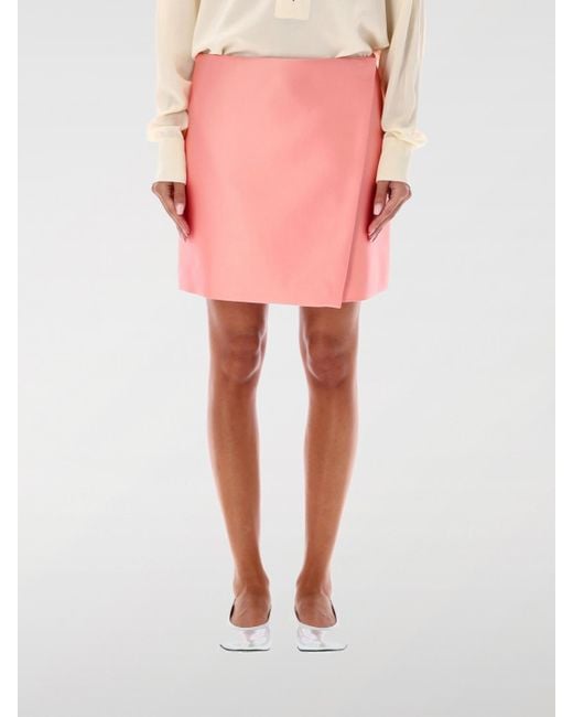 Falda Mujer Philosophy Di Lorenzo Serafini de color Pink