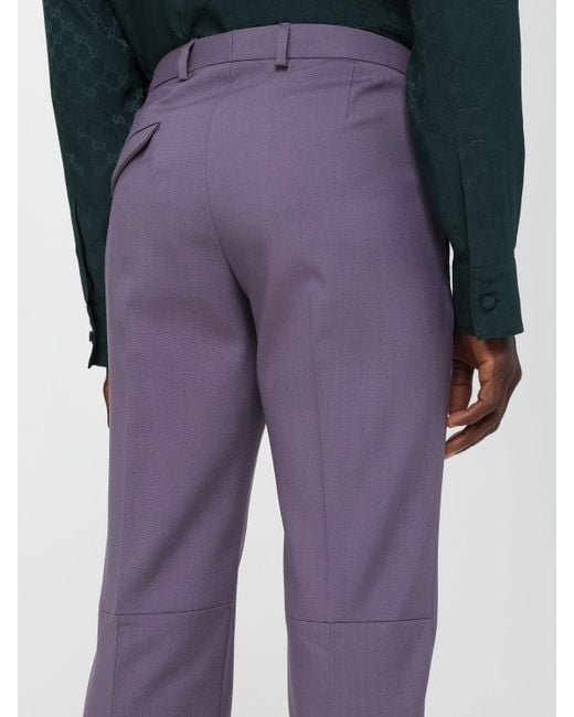 Gucci Blue Pants for men