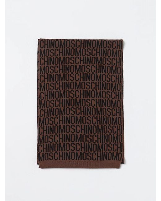 Moschino Couture Brown Scarf