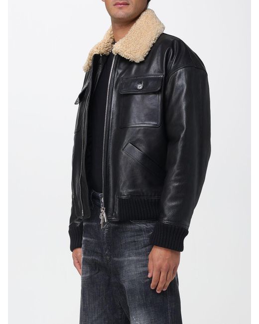 DSquared² Black Jacket for men
