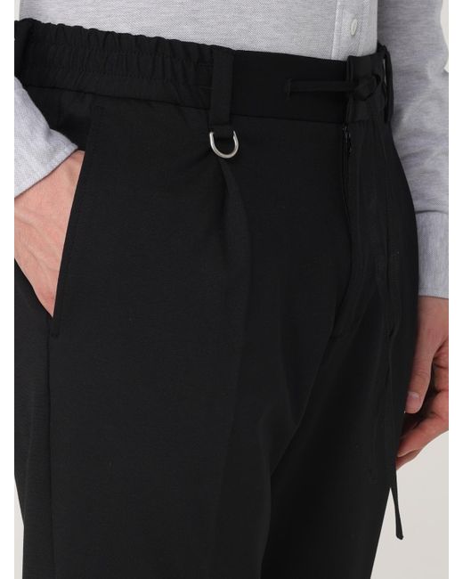 Paolo Pecora Black Pants for men