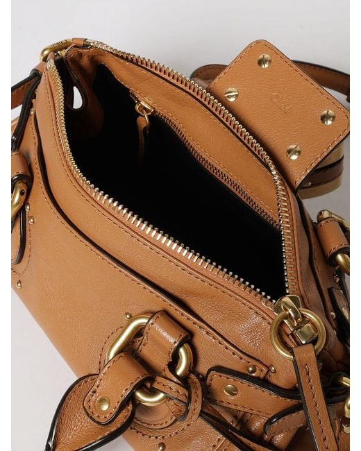 Chloé Brown Chlo&Eacute Paddington Ledertasche