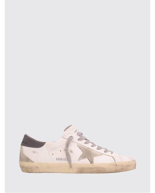 Golden Goose Deluxe Brand Pink Super-Star Used Leather Sneakers for men
