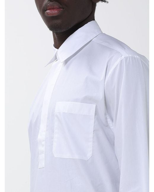 Paolo Pecora White Basic Shirt for men