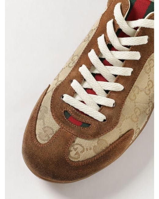 Gucci White Shift Sneakers for men