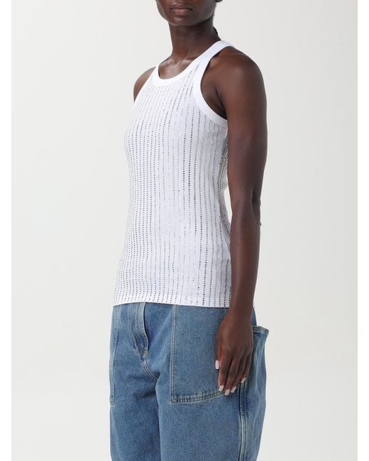The Attico Blue Top