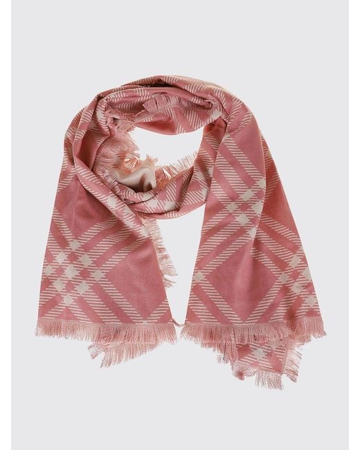 Burberry Pink Neck Scarf