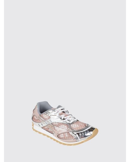 Bottega Veneta White Orbit Technical Mesh Sneakers