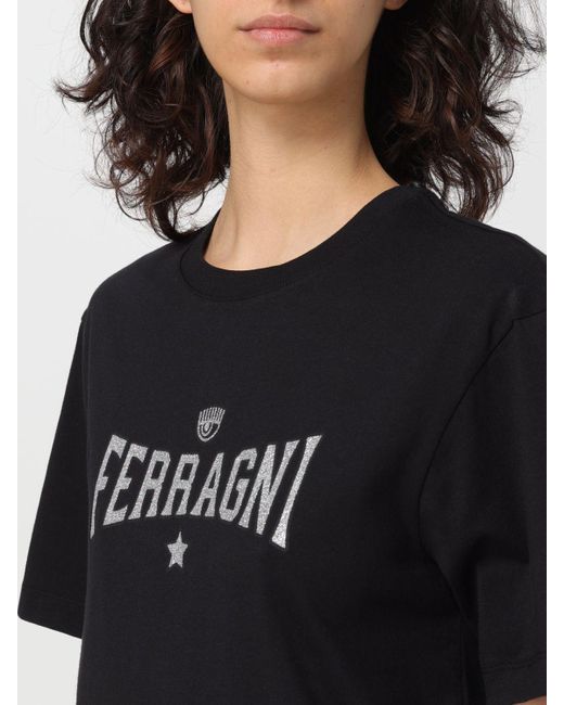 Chiara Ferragni Black T-shirt