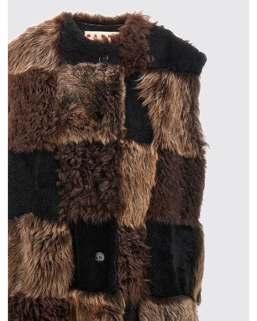 Chaleco Mujer Marni de color Brown