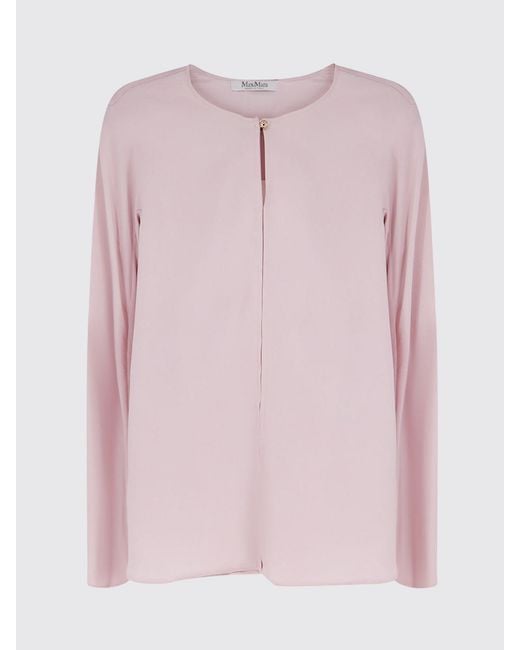 Max Mara Pure Pink Pure Silk Blouse Max Mara