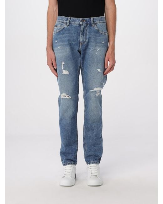 Dolce & Gabbana Blue Dolce &Amp Gabbana Jeans for men