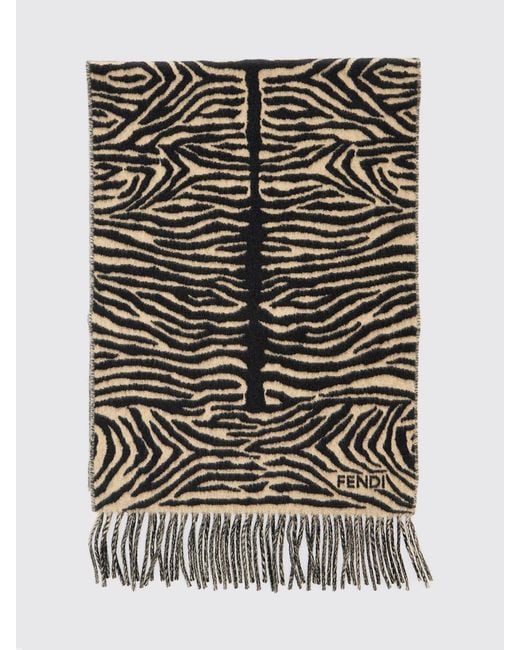 Fendi Black Scarf