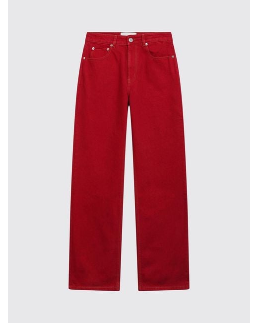 AMI Red Jeans