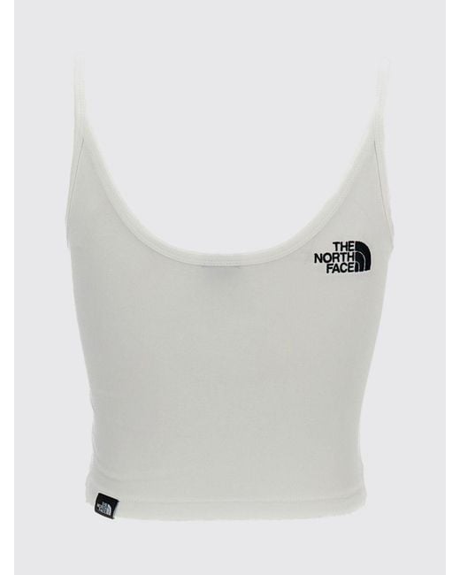 The North Face Blue Basic Stretch Cotton Tank Top