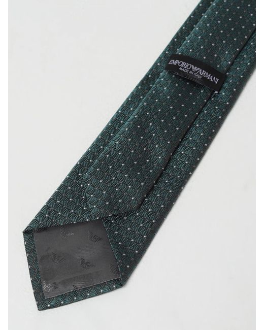 Corbata Emporio Armani de hombre de color Green