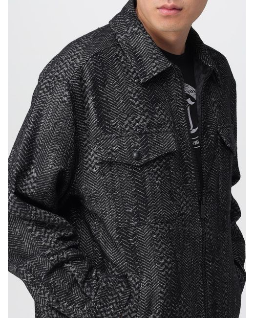 Just Cavalli Gray Jacket for men