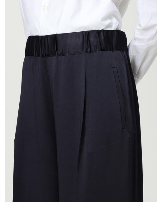 Semicouture Blue Trousers