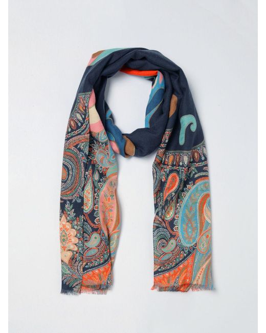 Sciarpa di Etro in Blue