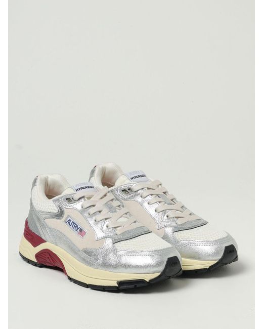 Sneakers Hyperway di Autry in Metallic