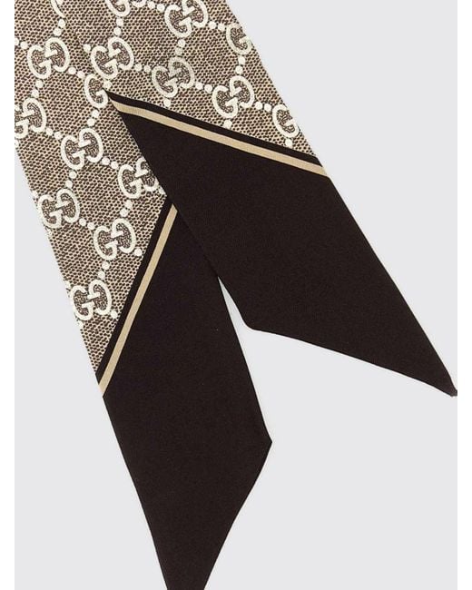 Gucci White Scarf