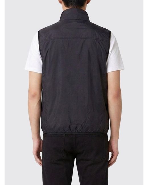 K-Way Black Nylon Vest for men