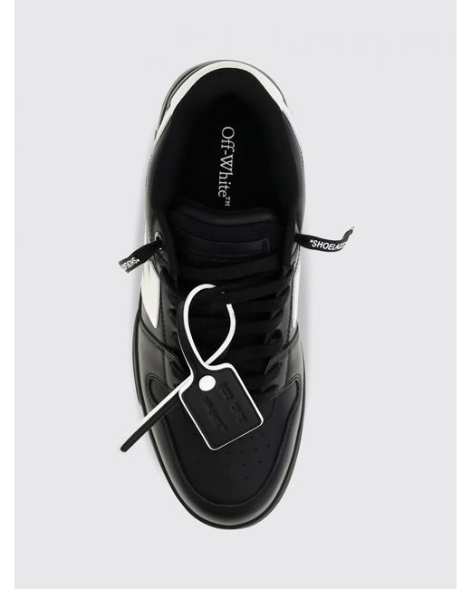 Off-White c/o Virgil Abloh Black Bicolor Out Of Office Sneakers for men